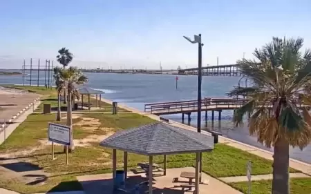 Aransas Pass Texas HD Live Cam Conn Brown Harbor NEW