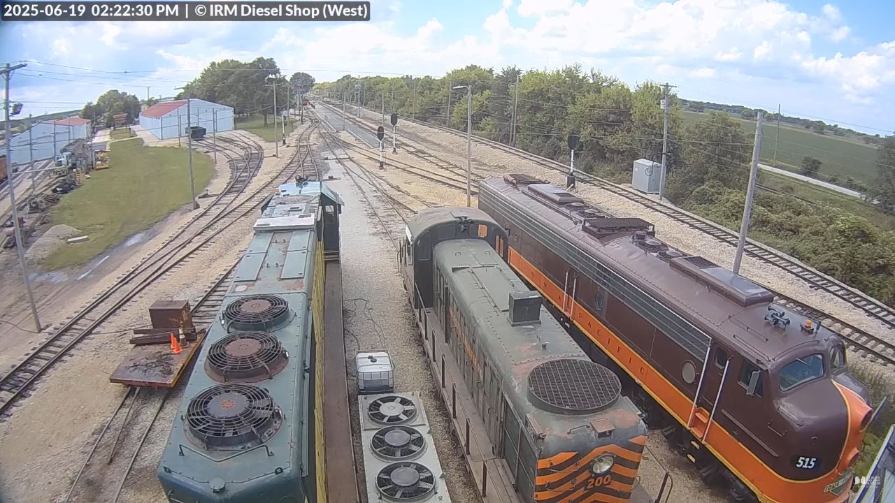 Illinois Railway Museum Live Webcam Video – Union, IL
