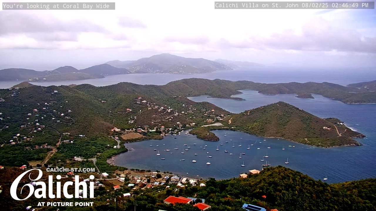 Live Webcam Calichi Picture Point – St John, USVI