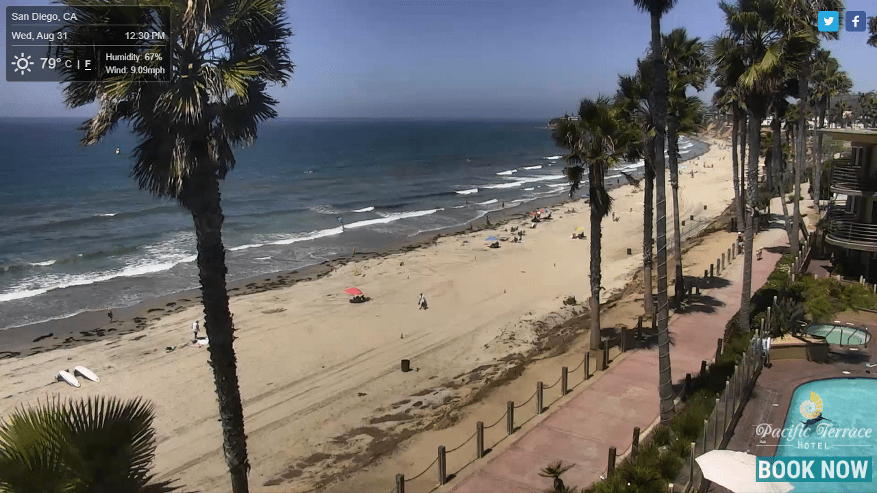 Pacific Beach Live Webcam – San Diego, California