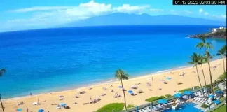 Mana Kai Maui Live Beach Cam New In Hawaii