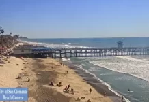 San Clemente Cove Live Webcam New In California
