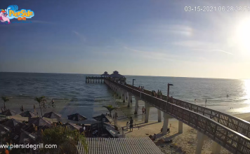 Fort Myers Beach Pier Live Beach Cam - Florida | Hd Video