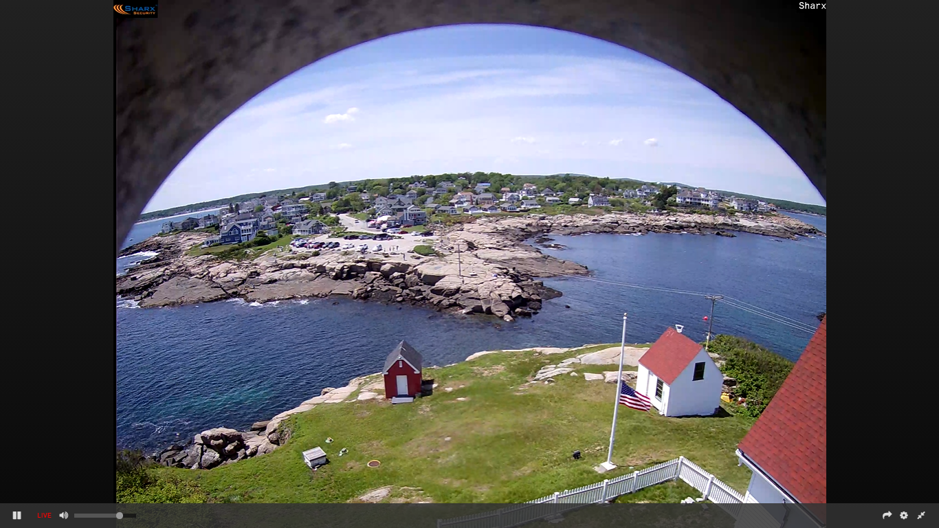 Nubble Lighthouse Webcam | York, Maine | HD Live Video