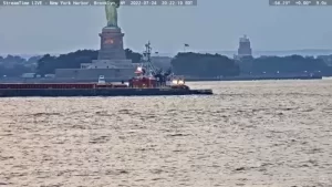 New York Harbor Webcam | Statue Of Liberty & Museum