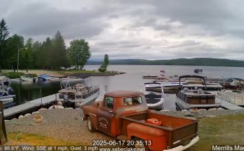 Sebec Lake Webcam - Merrill's Marina - Maine