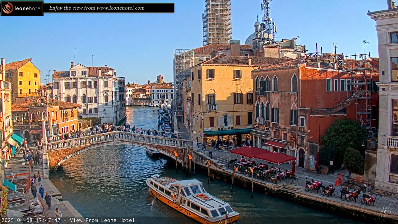 Webcam Ponte Delle Guglie – Venezia – Real Time Video