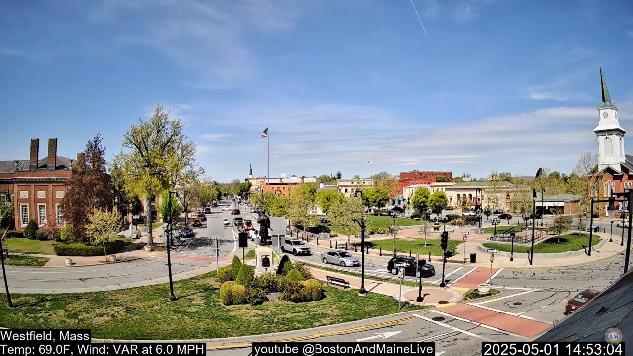 Westfield Bridges Live Webcam – Massachusetts