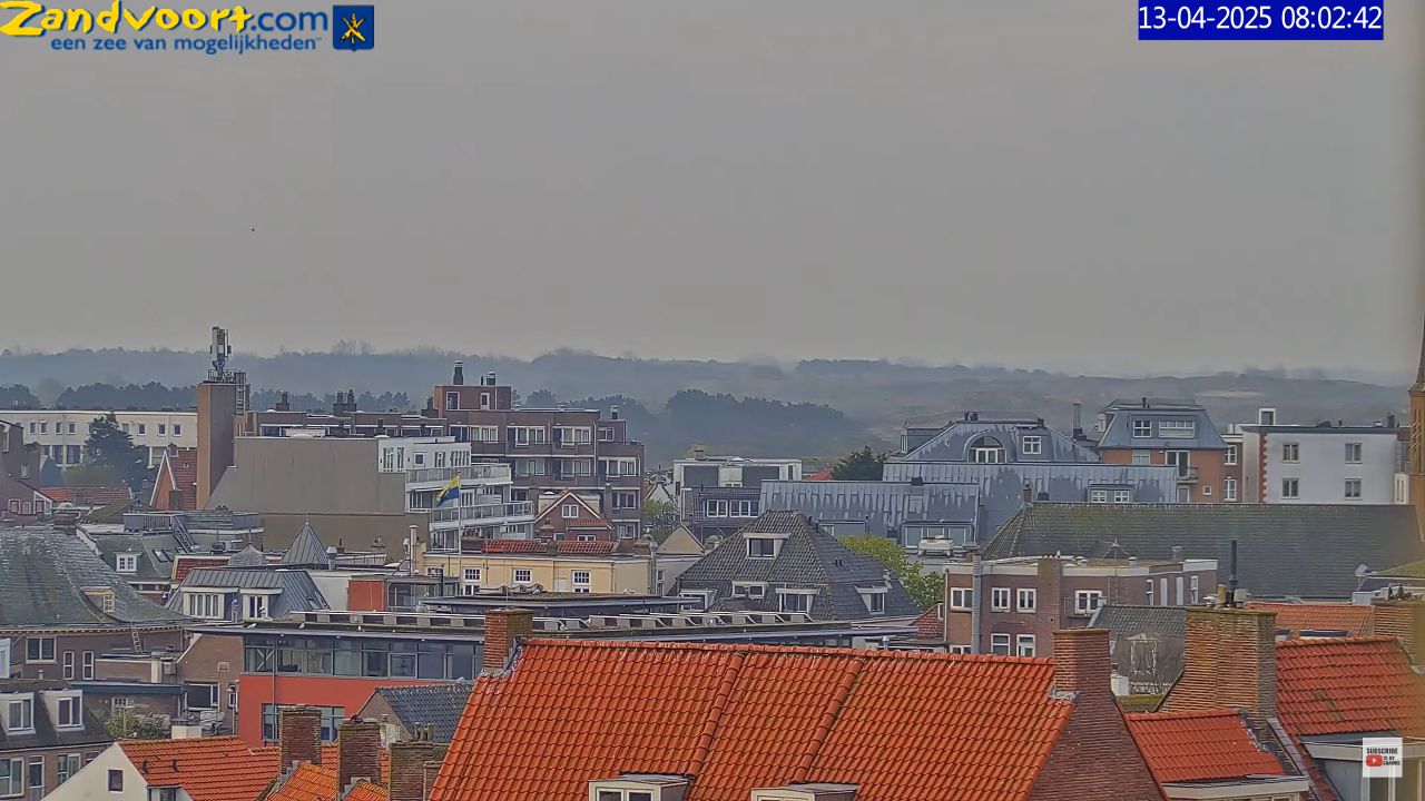 Zandvoort Boulevard Live Webcam Netherlands