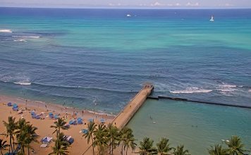 Waikiki Beach Park Shore Surf Cam Hawaii - Hd Video