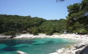 New Veli Žal Beach Live Stream Cam Lošinj, Croatia