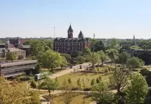 New Auburn Central Dining Hall Construction