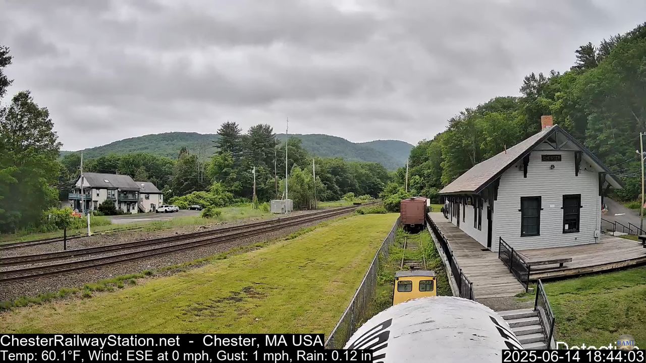 Chester Railway Station Live Cam – Massachusetts