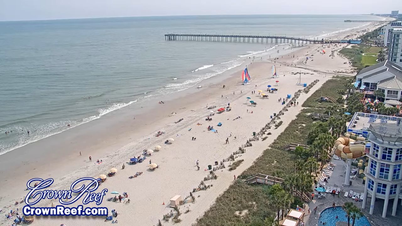 Live Webcam Crown Reef Beach Resort – Myrtle Beach, SC