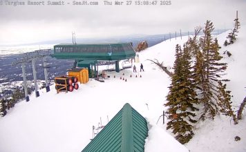 Grand Targhee Resort Summit Plaza Live Cam - Wyoming