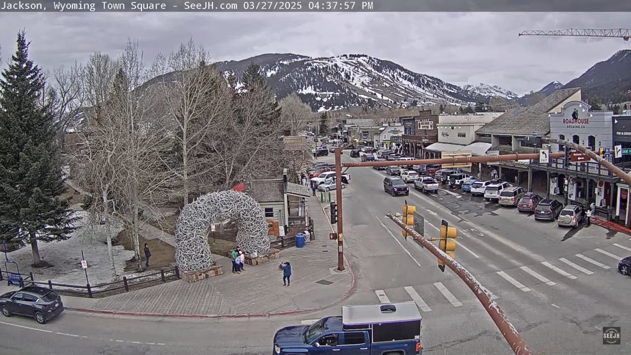 Jackson Hole Town Square Live Cam – Wyoming