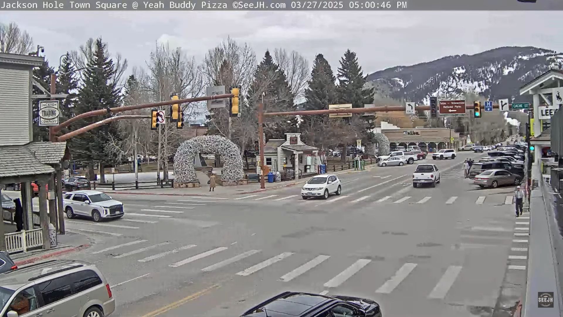 Jackson Hole Wyoming Yeah Buddy Pizza Live Cam
