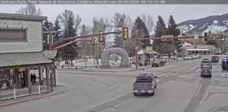Jackson Hole Wyoming Downtown Live Stream Cam New