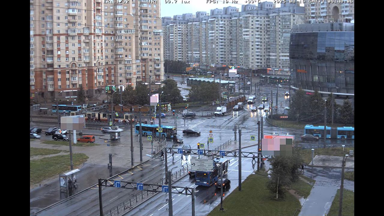 Live Webcam Commandant Square – Saint Petersburg, Russia