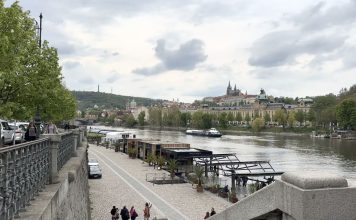Live Webcam Weir Vltava River - Zlatá Koruna, Czechia