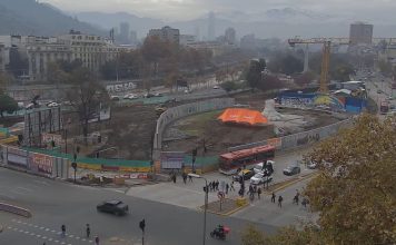 Plaza Baquedano Live Cam, Santiago - Chile