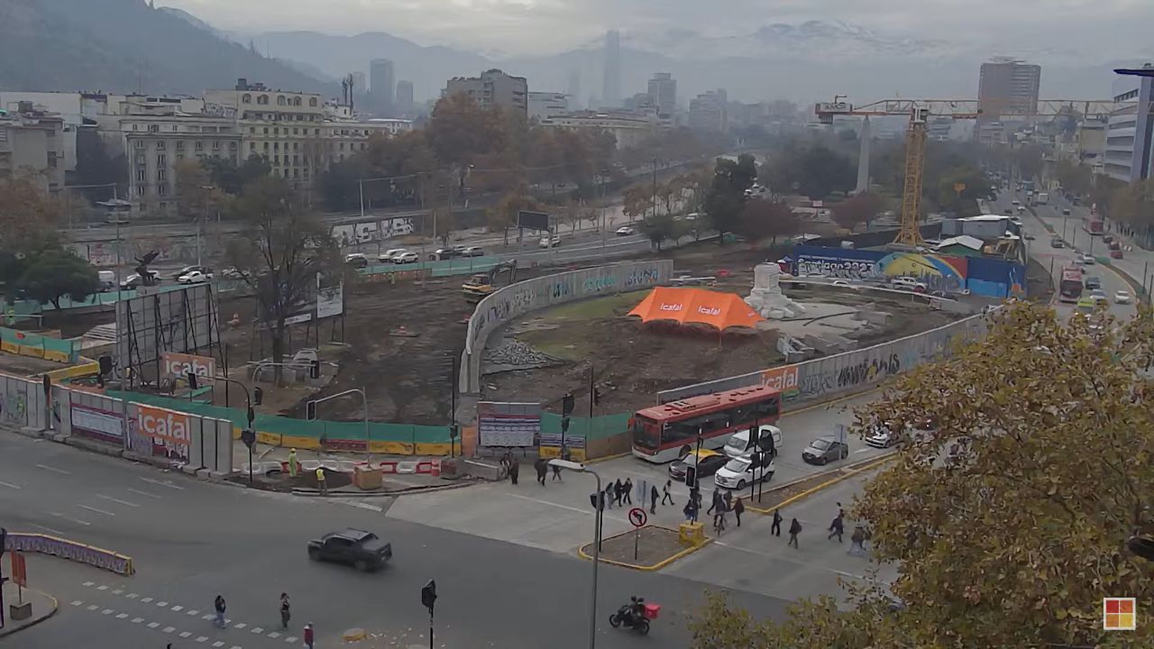 Plaza Baquedano Live Cam, Santiago – Chile