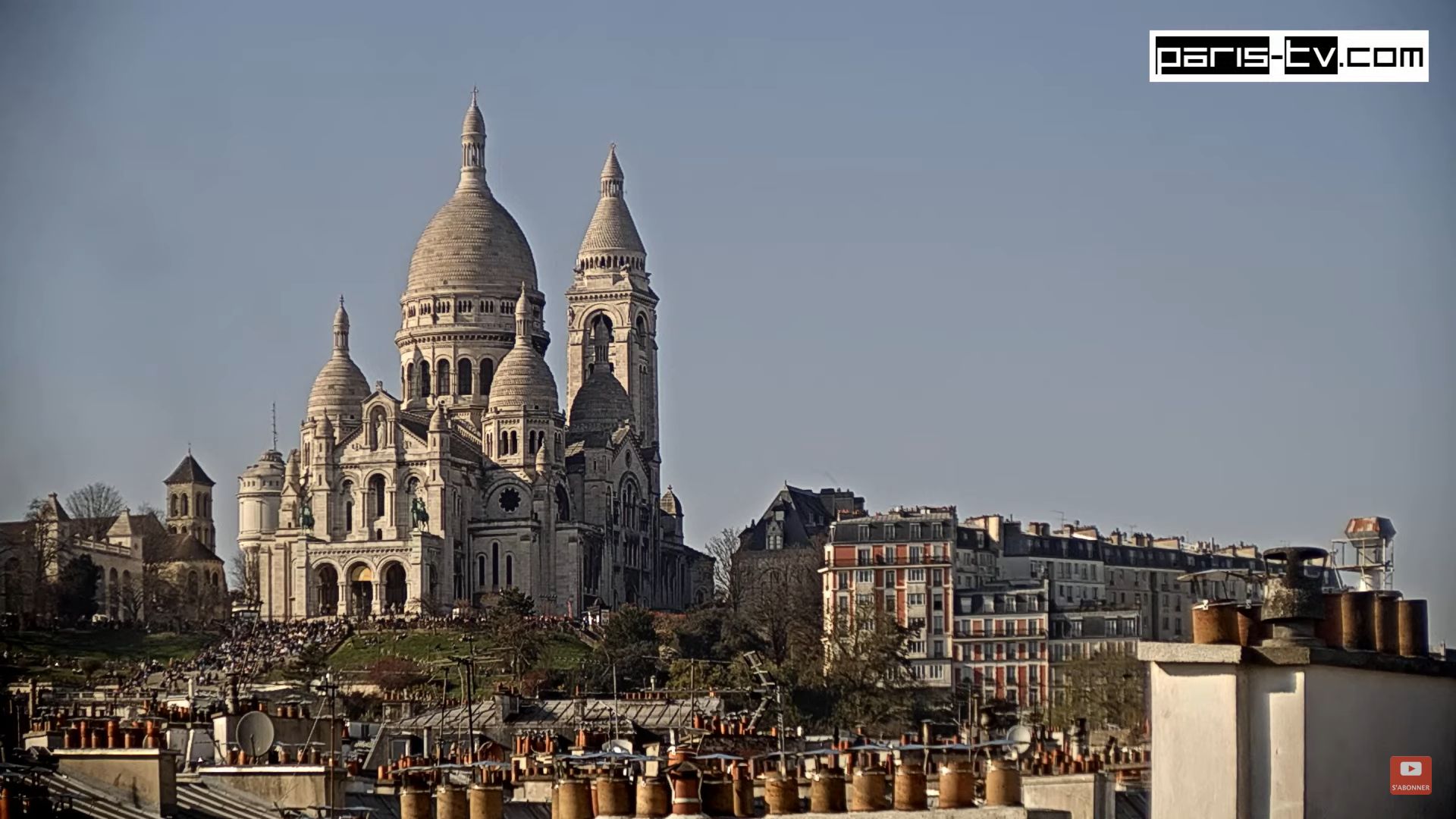 Sacré-Cœur Basilica Webcam – Montmartre, Paris, France