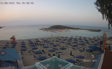 Nissi Beach Ayia Napa, Cyprus