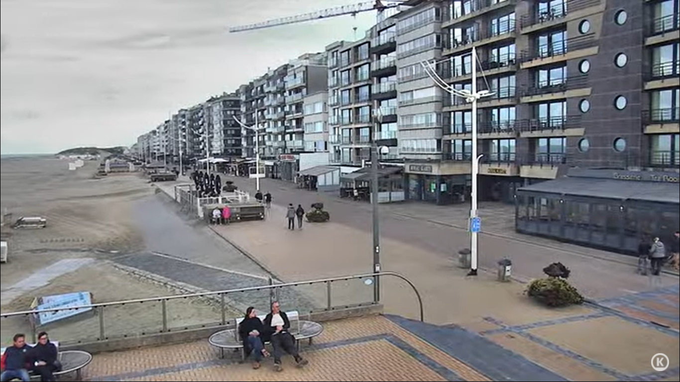 Koksijde Beach Live Cam, Belgium