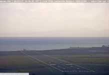 Spain Canary Islands Lanzarote Airport Live Stream Cam New