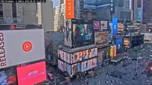 Times Square 1540 Broadway Live Stream Cam New York