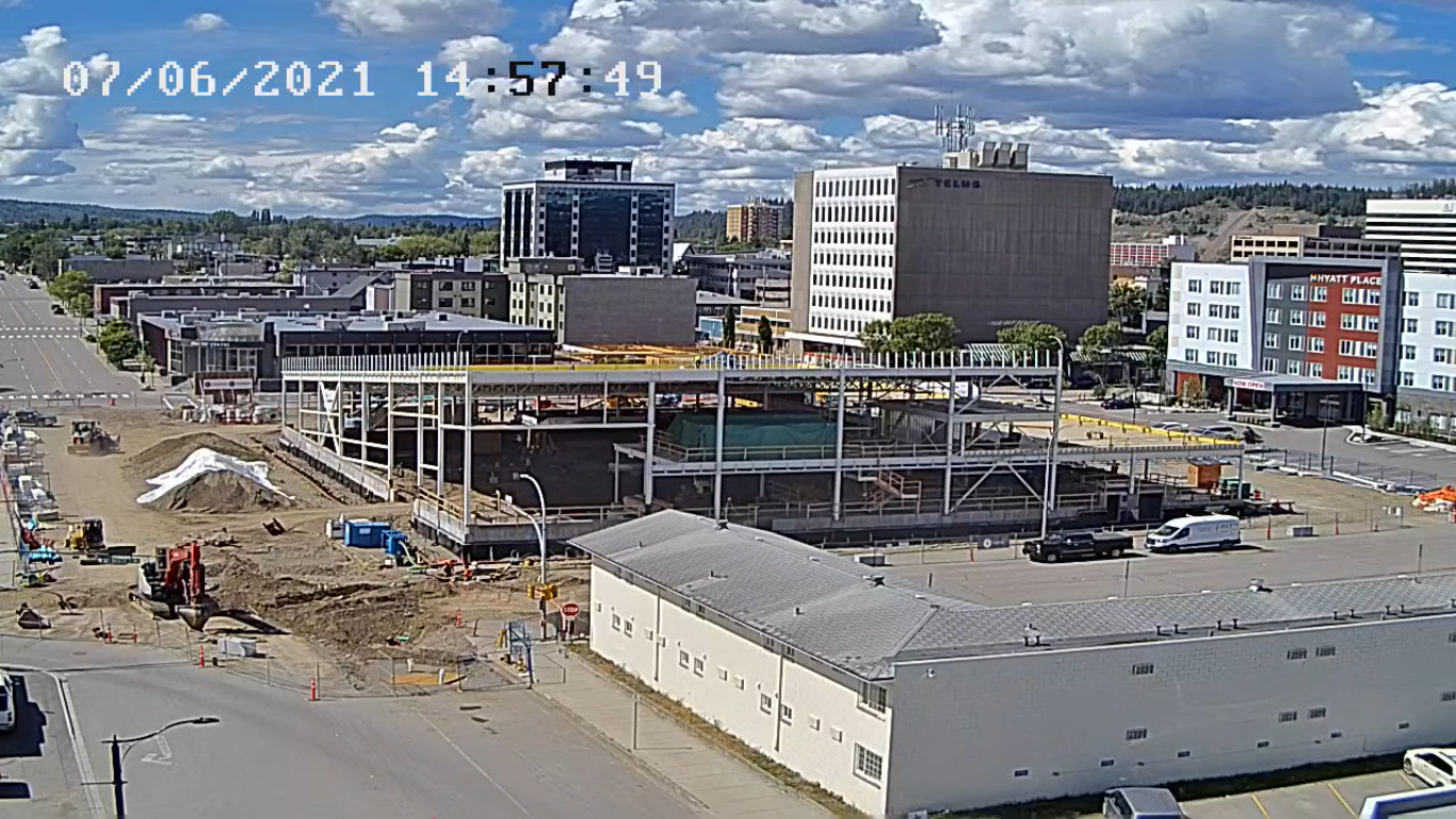 Prince George Downtown Live Cam – BC, Canada