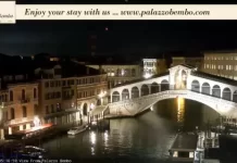 Rialto Bridge Live Stream Cam Venice Italy New