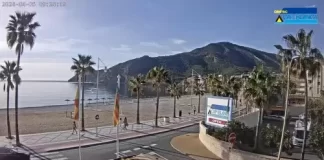 Benidorm Beach Live Cam - Spain