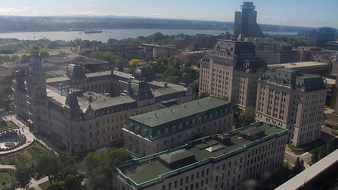 Live Webcam Parliament Building Quebec City, Quebec