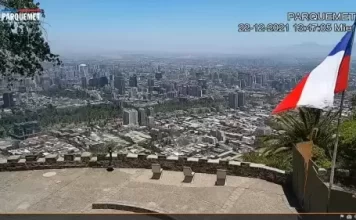 New Santiago City Live Stream Cam, Chile