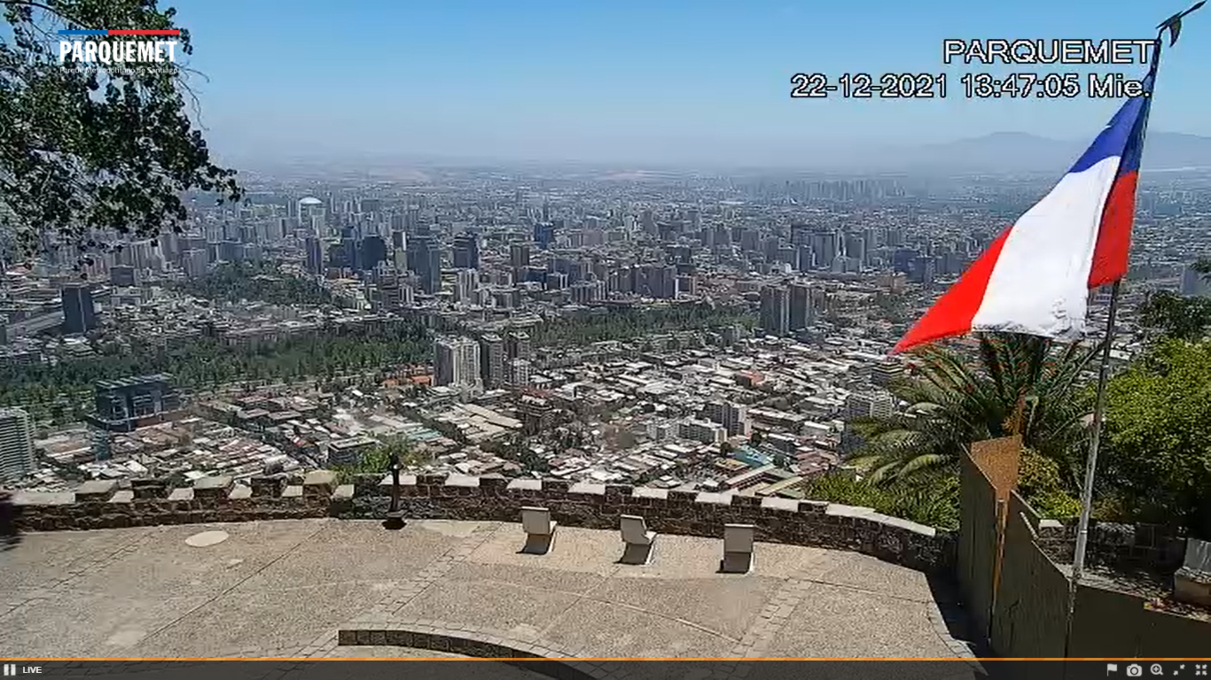 Live HD Video Webcam Santiago, Chile