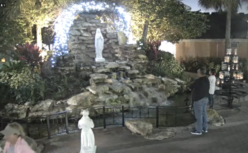 Miami Our Lady Of Lourdes Live Stream Cam New Florida