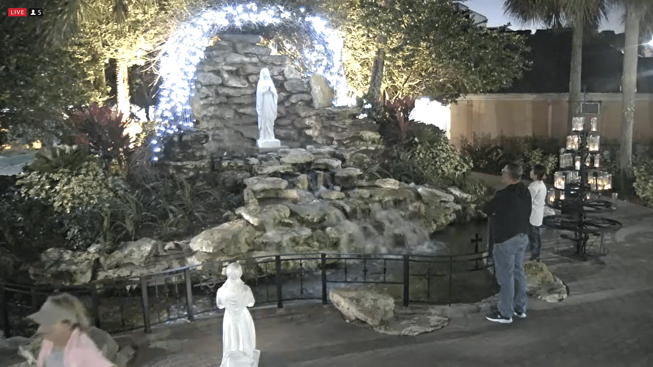 Our Lady of Lourdes Live Cam – Miami, Florida
