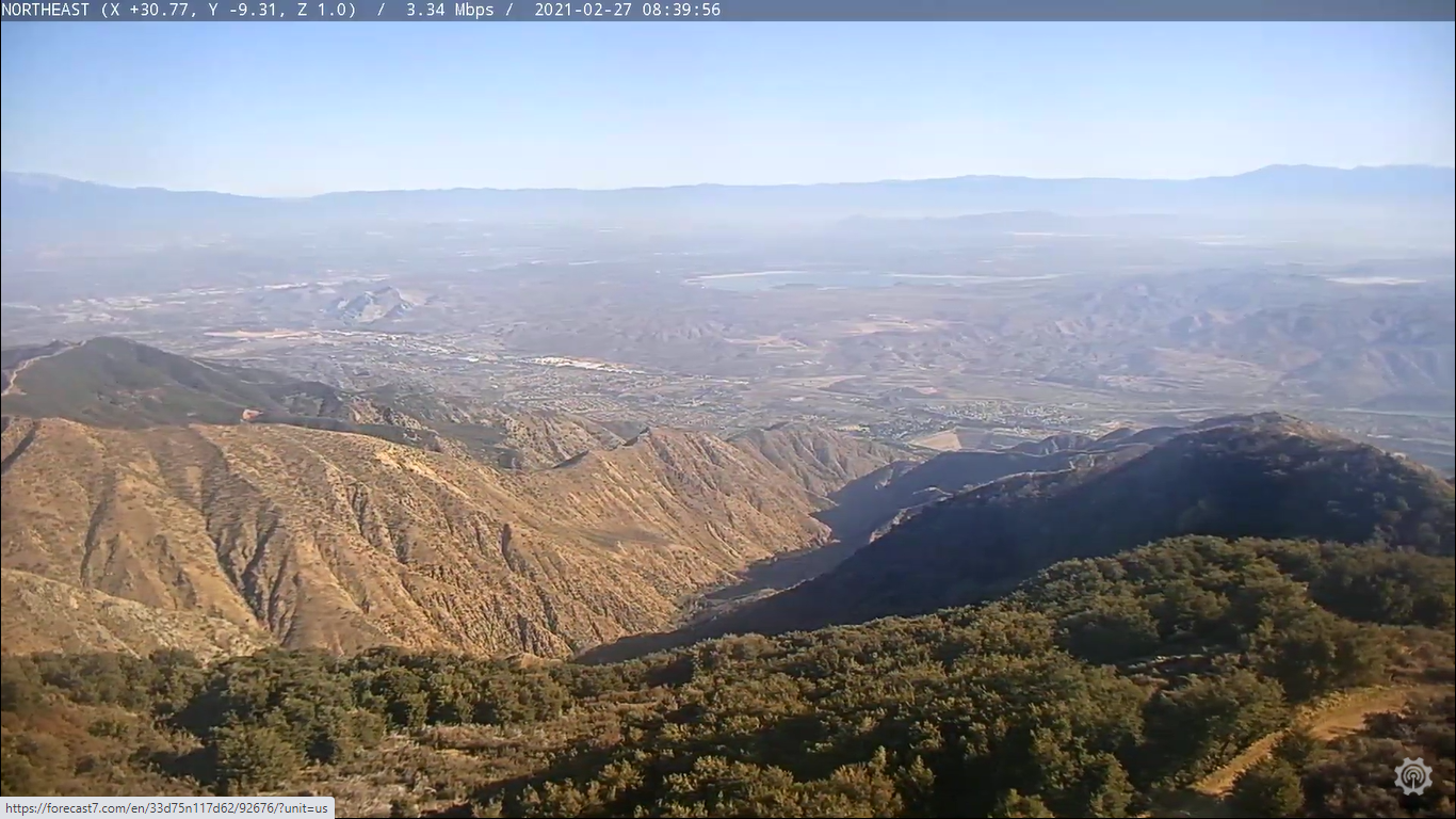 Live Webcam Santiago Peak – Orange County, CA
