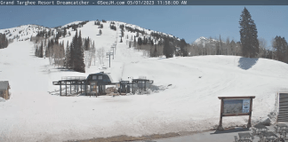 New Grand Targhee Ski Resort Base Live Webcam In Wyoming