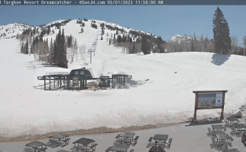 New Grand Targhee Ski Resort Base Live Webcam In Wyoming