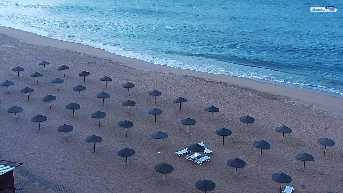 Peneco Beach Albufeira, Portugal Live Webcam