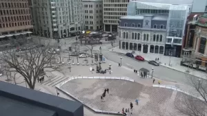 Quebec Place D’youville Live Stream Cam New Canada