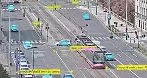 Evropská Avenue Live Stream Cam Prague Czech Republic New