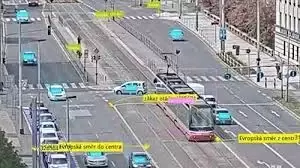 Evropská Avenue Live Stream Cam Prague Czech Republic New