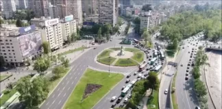 New Plaza Baquedano Live Stream Cam, Chile