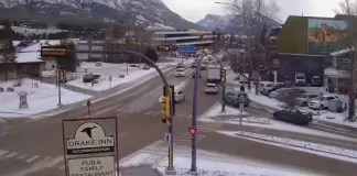 Alberta Canada Railway Avenue Live Stream Cam New