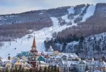 Mont Tremblant Summit Ski Resort Live Stream Cam New Canada