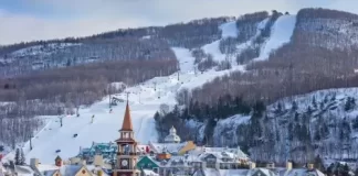 Mont Tremblant Summit Ski Resort Live Stream Cam New Canada